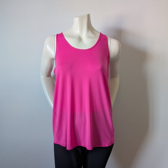 Lululemon - Pink "Essential" Pleated Yoga Tank Top - Size 8 - NWT - Picture 1 of 7